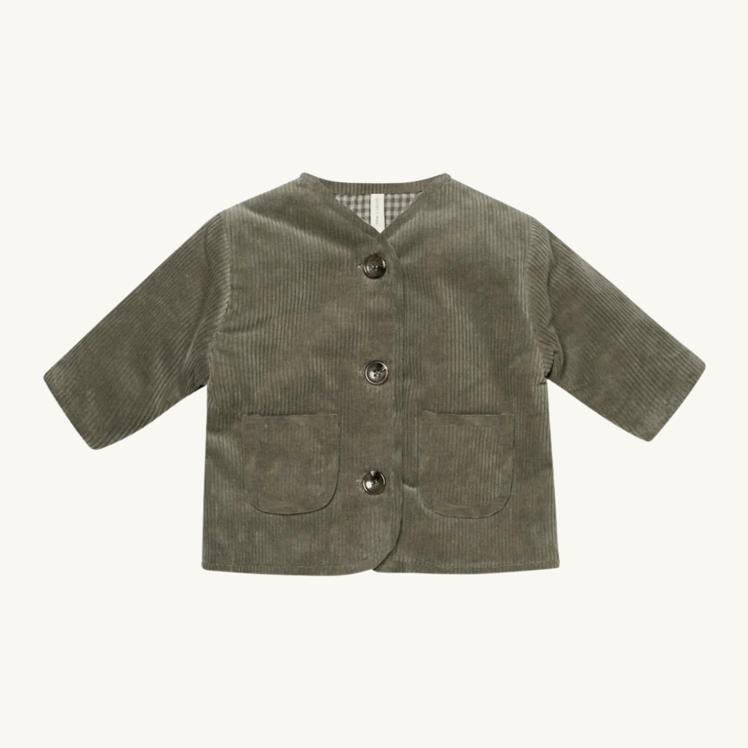 Veste de corduroy Forêt 4-5 ans | Quincy Mae