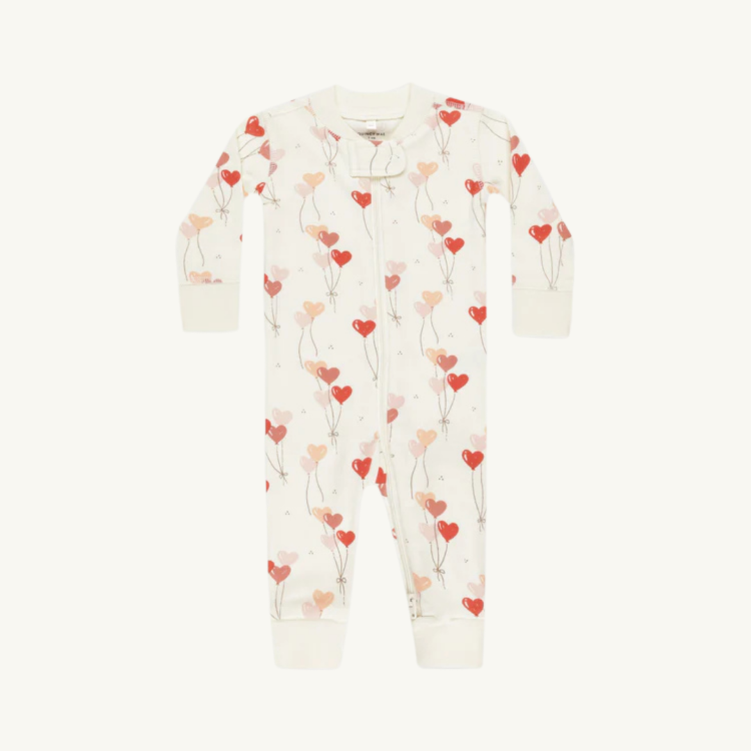 Pyjama ballons cœurs | Quincy Mae