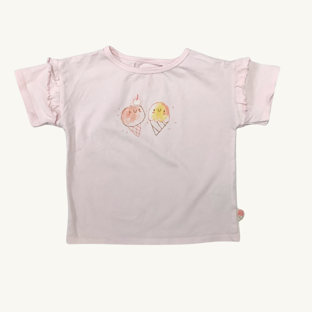 SM | Ice Cream Tee 12-18M | Souris Mini