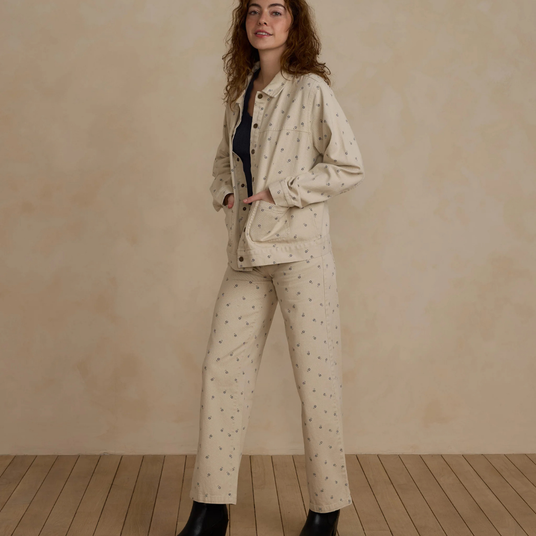 Straight leg jeans Blue Daisy | Rylee + Cru