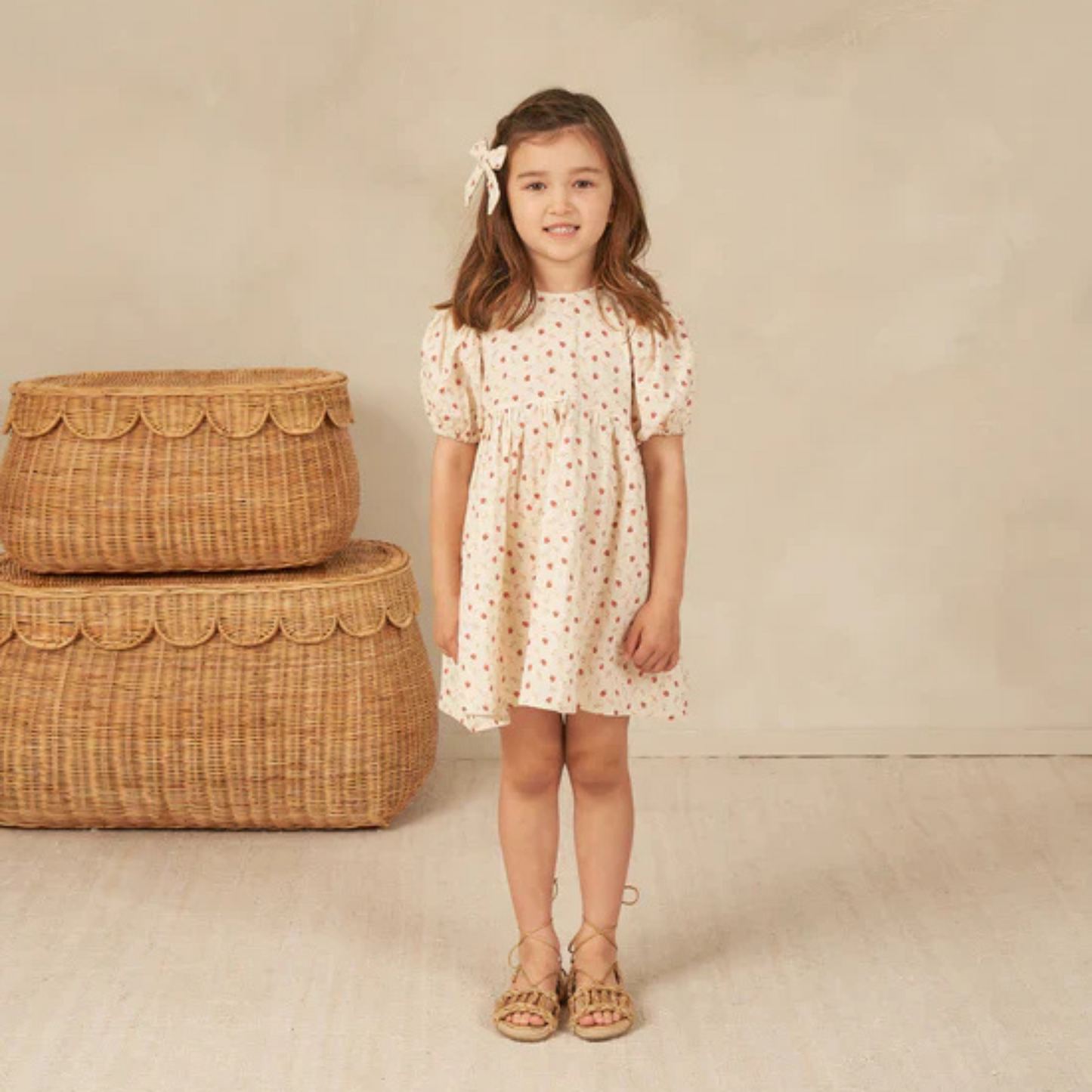 Ensemble robe et chapeau strawberry field | Rylee + Cru