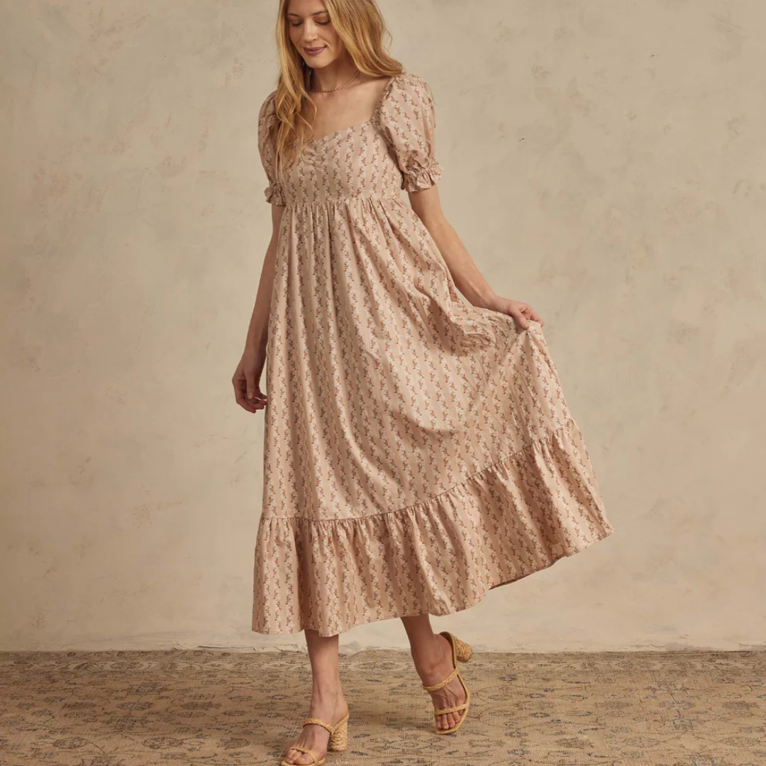 Robe Chloe Dutsy Rose | Noralee