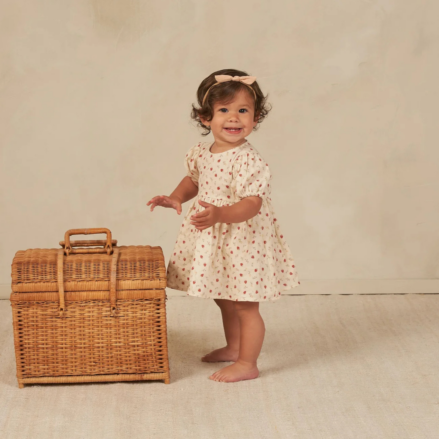 Ensemble robe et chapeau strawberry field | Rylee + Cru