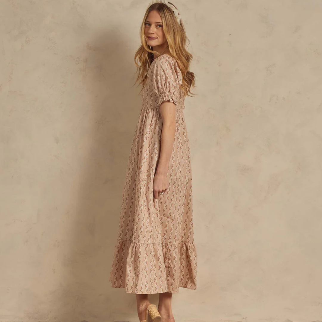 Robe Chloe Dutsy Rose | Noralee