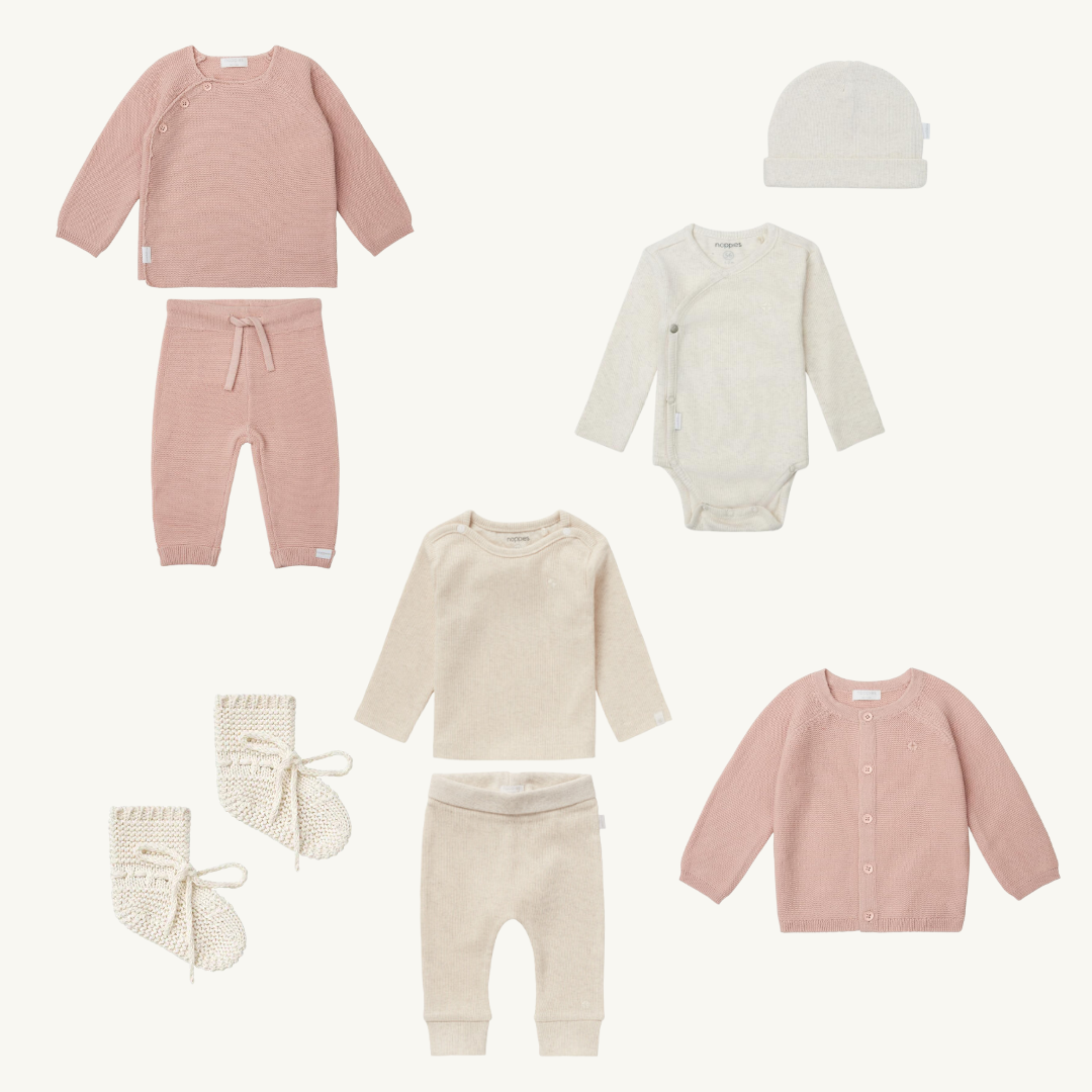Lot essentiels 0-6 mois | Rose