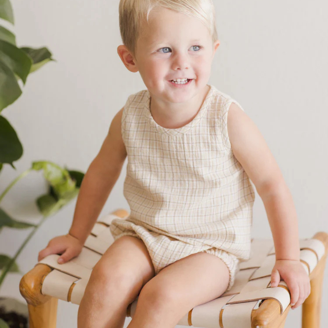 Woven Tank + Short Set | Quincy Mae