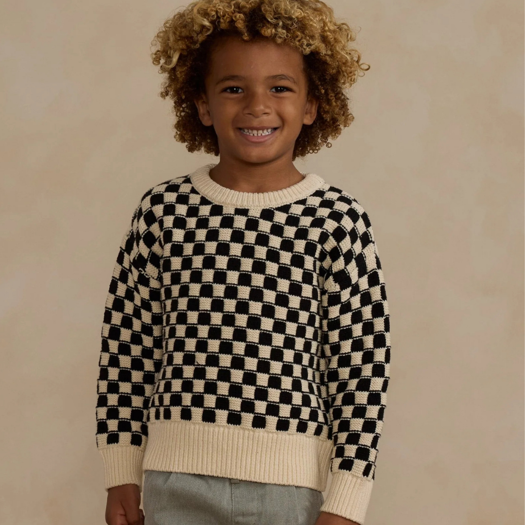 Chandail damier Aspen | Rylee + Cru