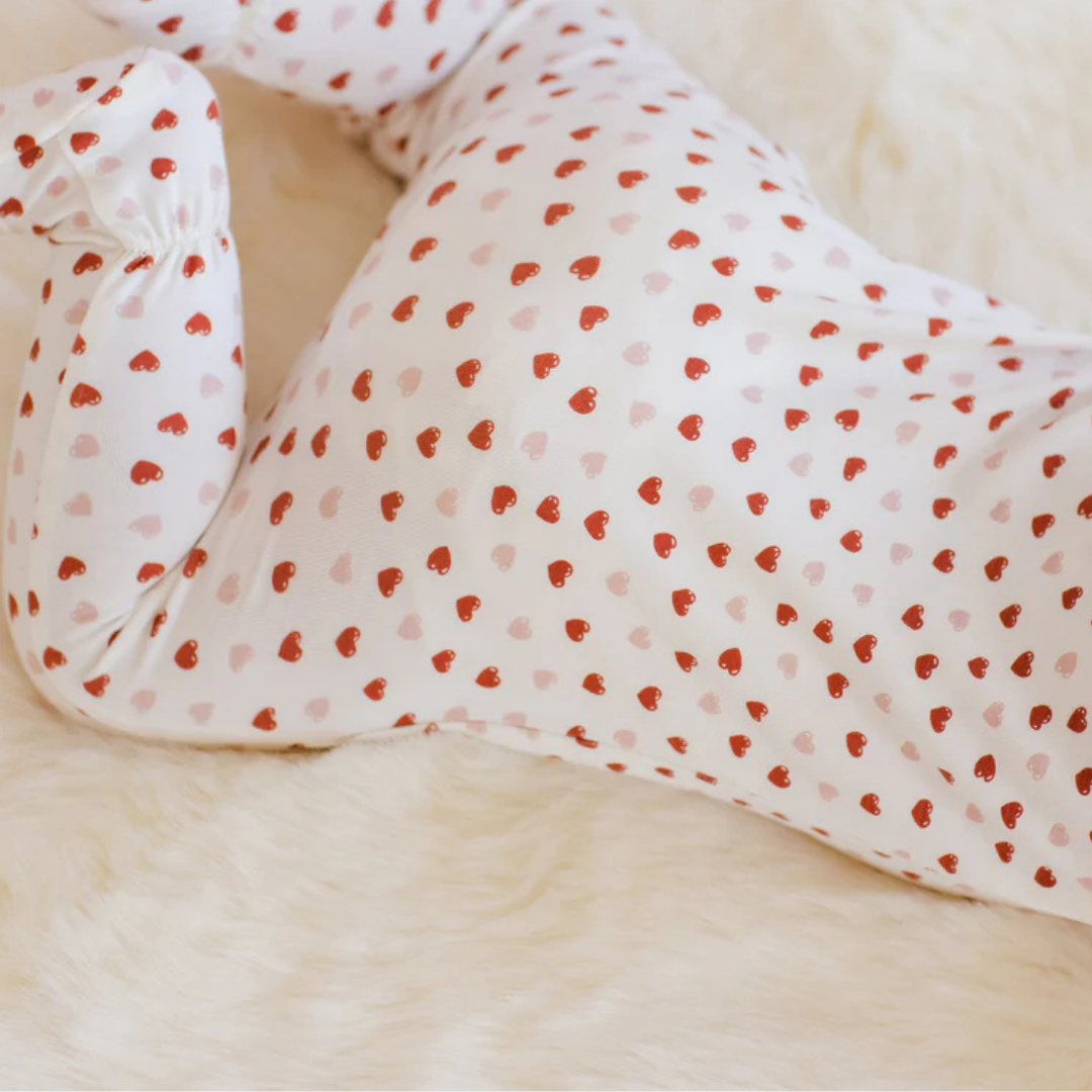 Pyjama bambou cœurs | Quincy Mae