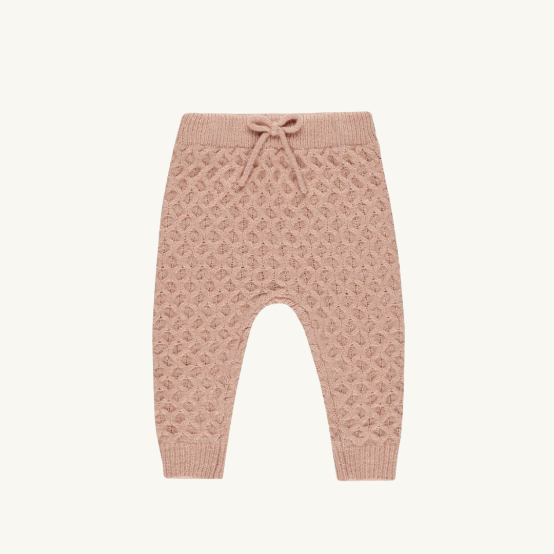 Pantalon Gable rose | Rylee + Cru