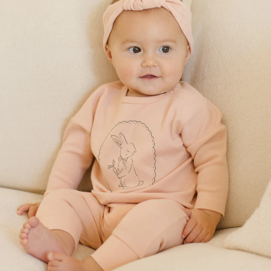 Ensemble bio lapin vintage | Quincy Mae