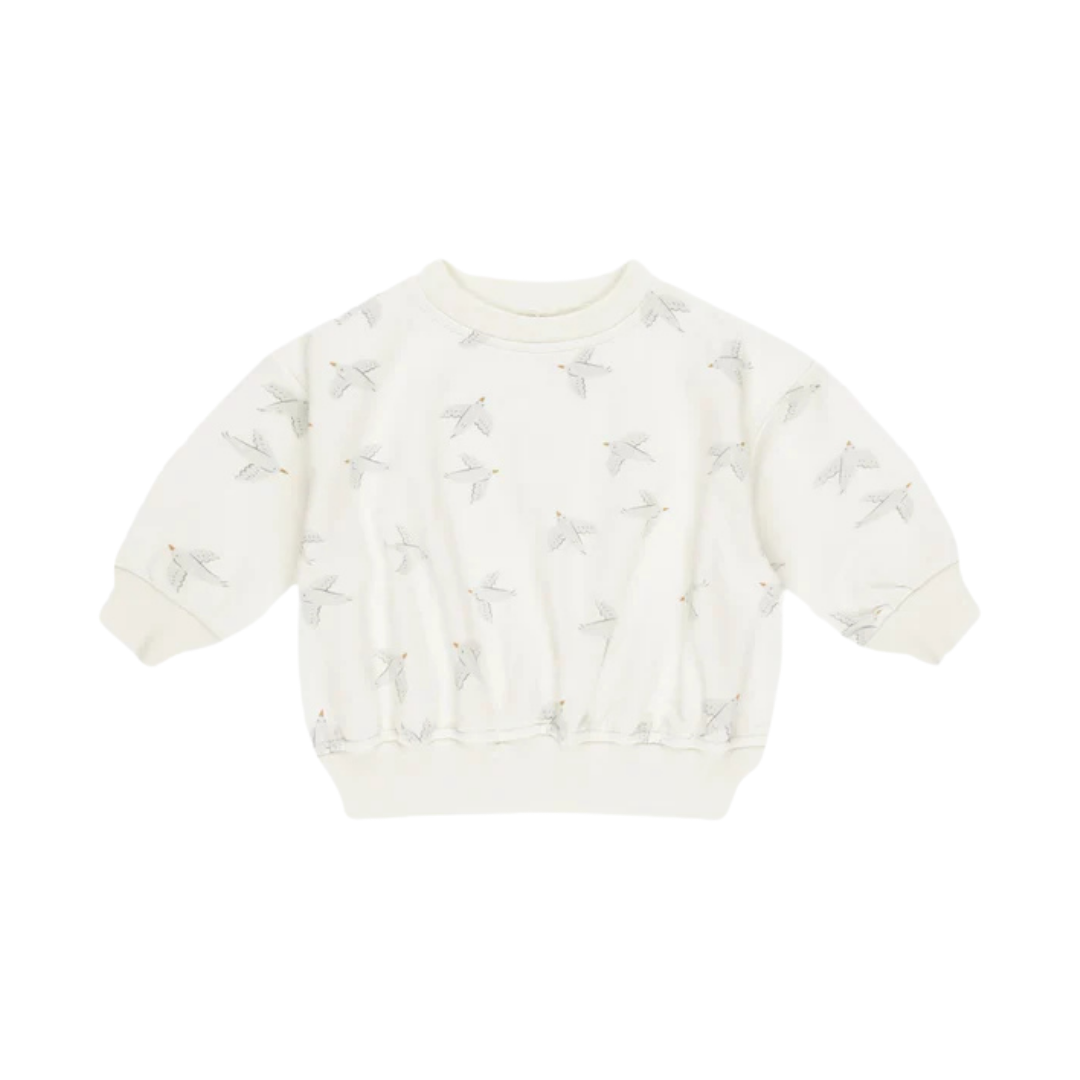 Chandail sweat Oiseaux | Quincy Mae