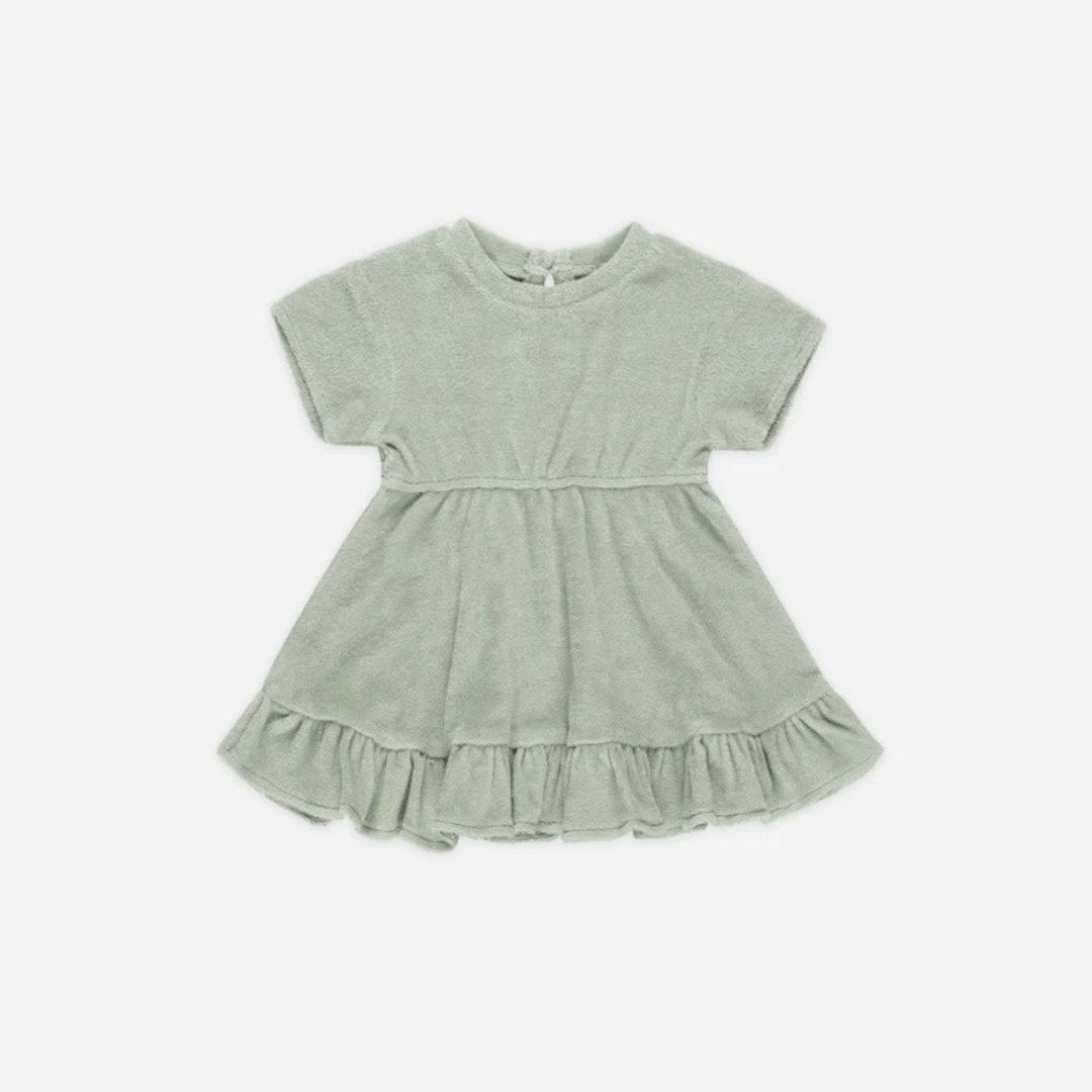 Robe Terry Sauge | Quincy Mae