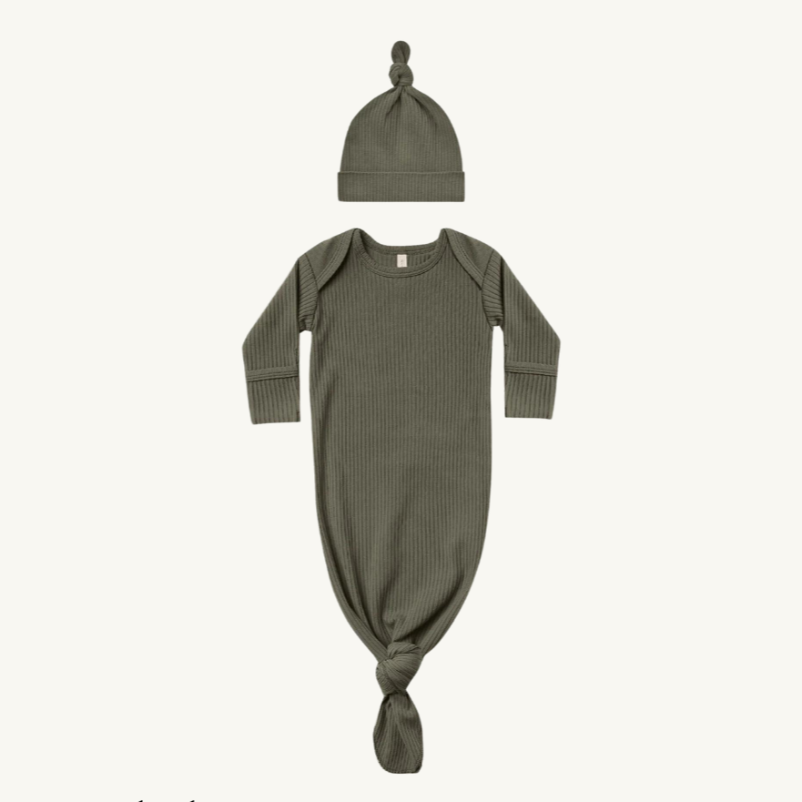 Dormeuse Forest avec bonnet assorti | Quincy Mae