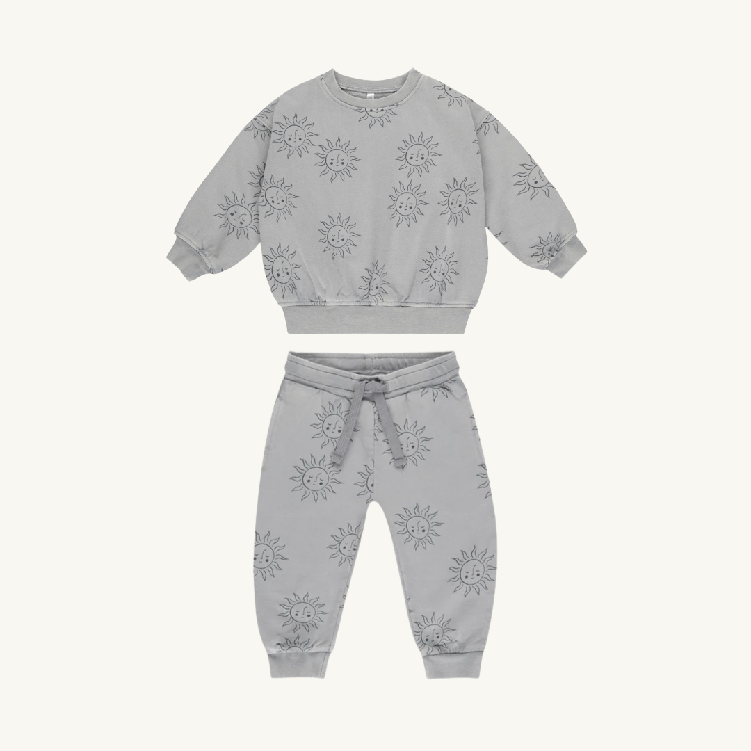 Ensemble Sweat Soleils 6-7 ans | Rylee + Cru