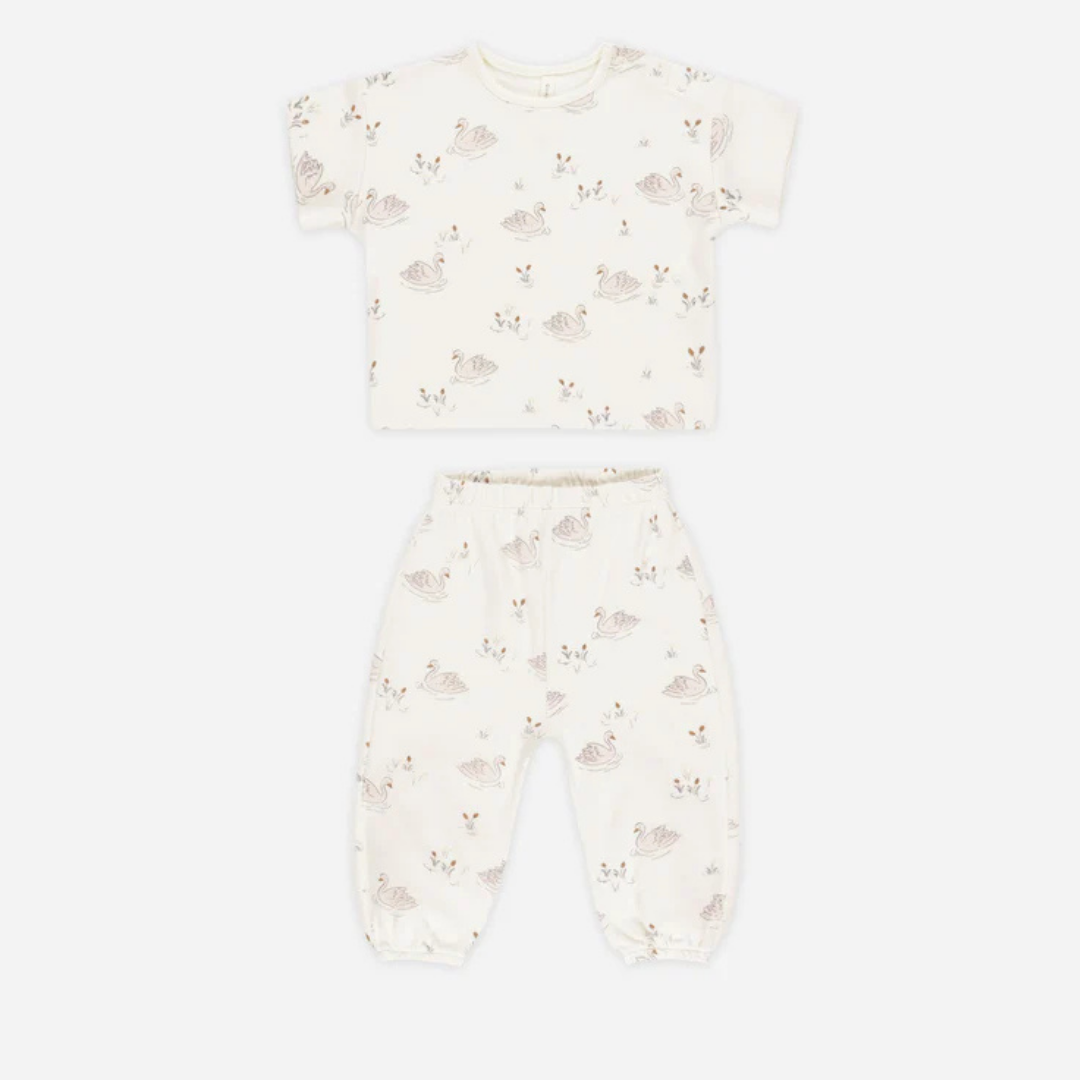 Ensemble jersey cygnes | Quincy Mae
