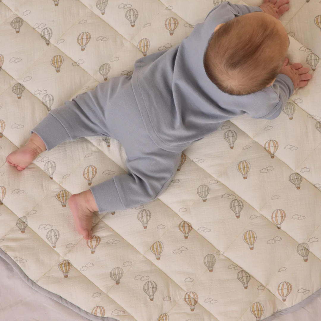 Ensemle cotton bio bleu | Quincy Mae