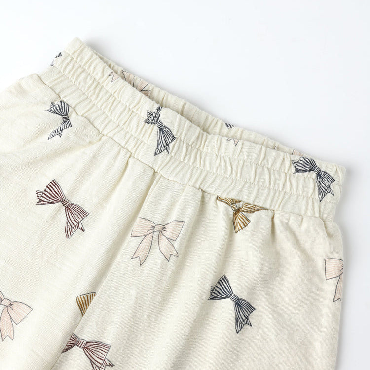 Wide Leg Pant Bows | Rylee + Cru