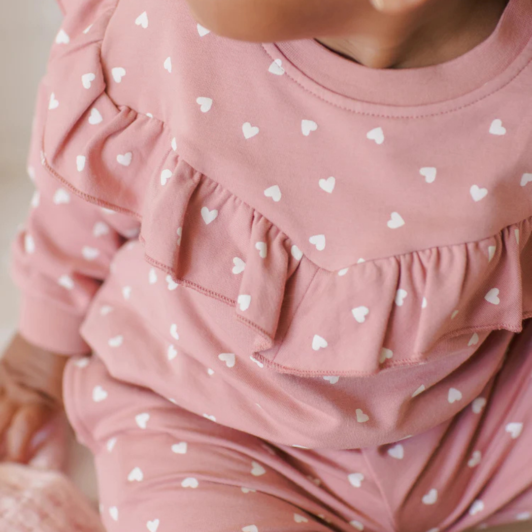 Ensemble sweat coeurs | Quincy Mae