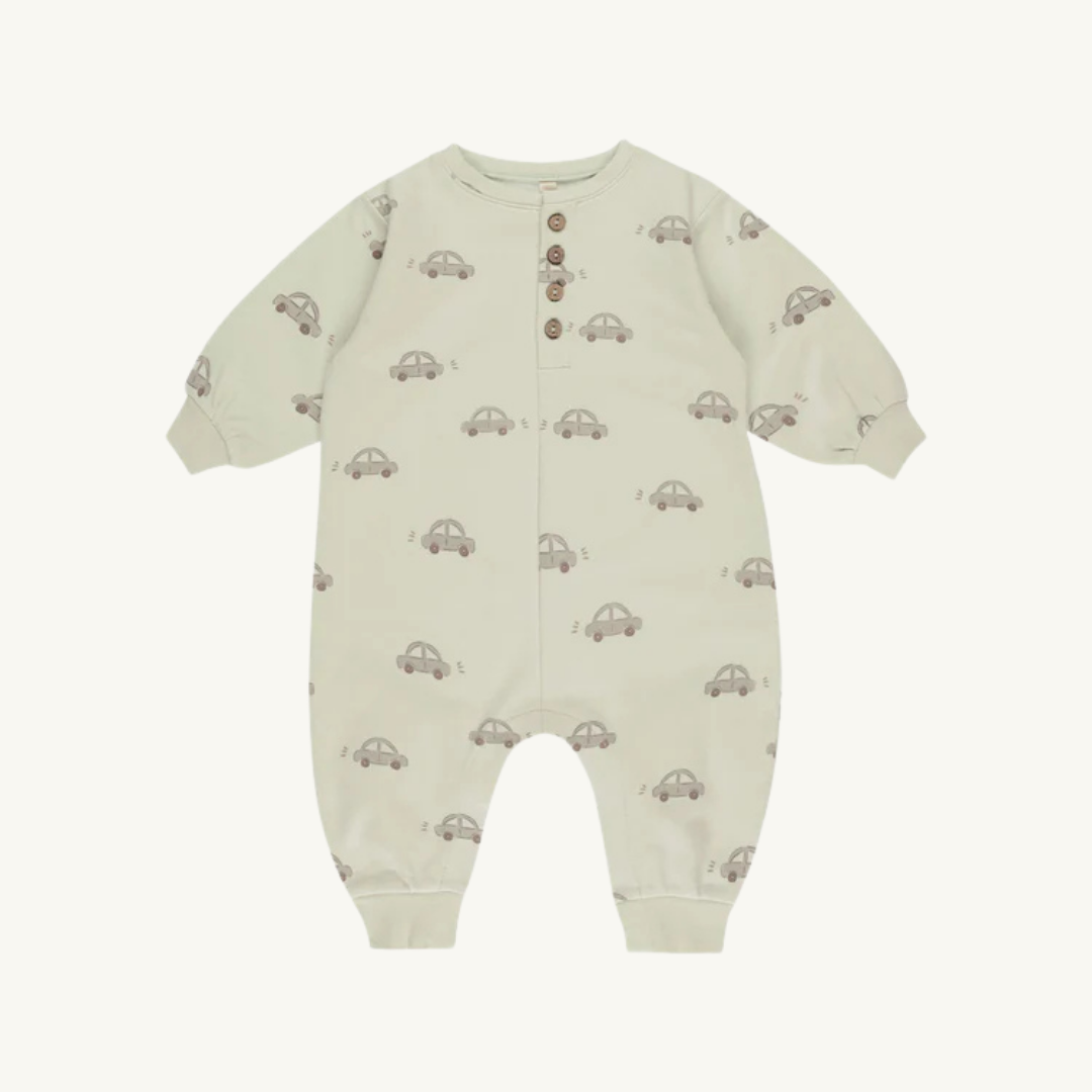 Jumpsuit sauge voitures | Quincy Mae
