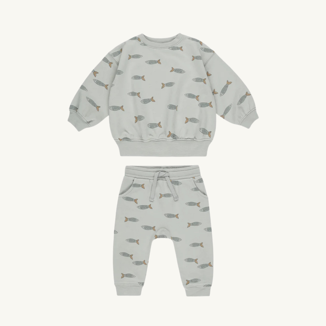 Ensemble sweat sardines