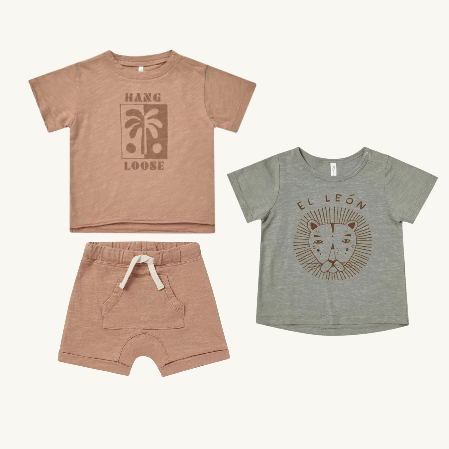 Lot El Leon 12-18 mois | Rylee + Cru