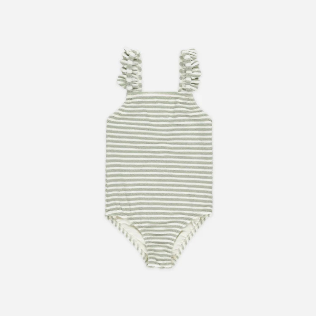 Maillot Positano one-piece Sauge | Rylee + Cru