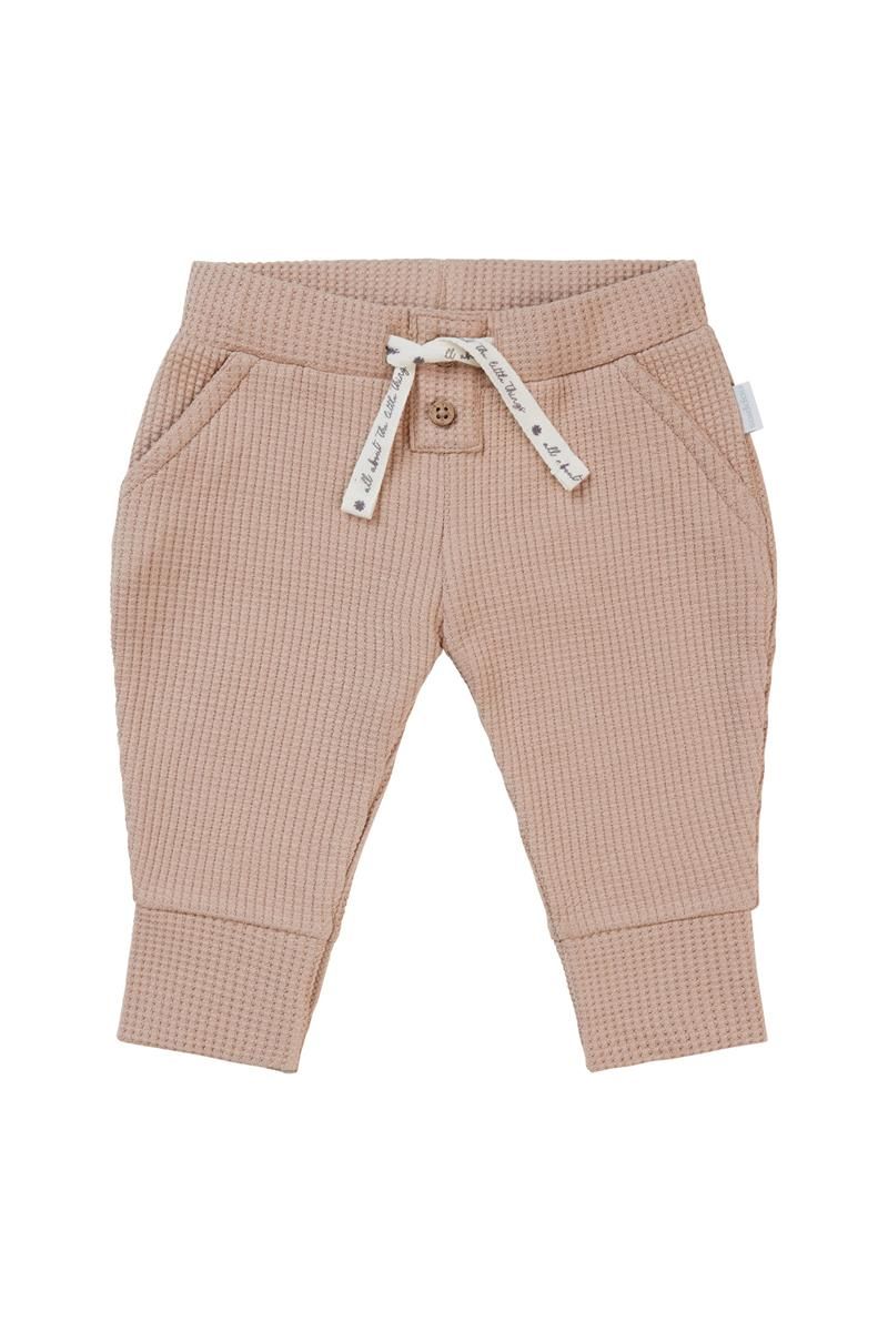 Pantalon beige gaufré | Noppies