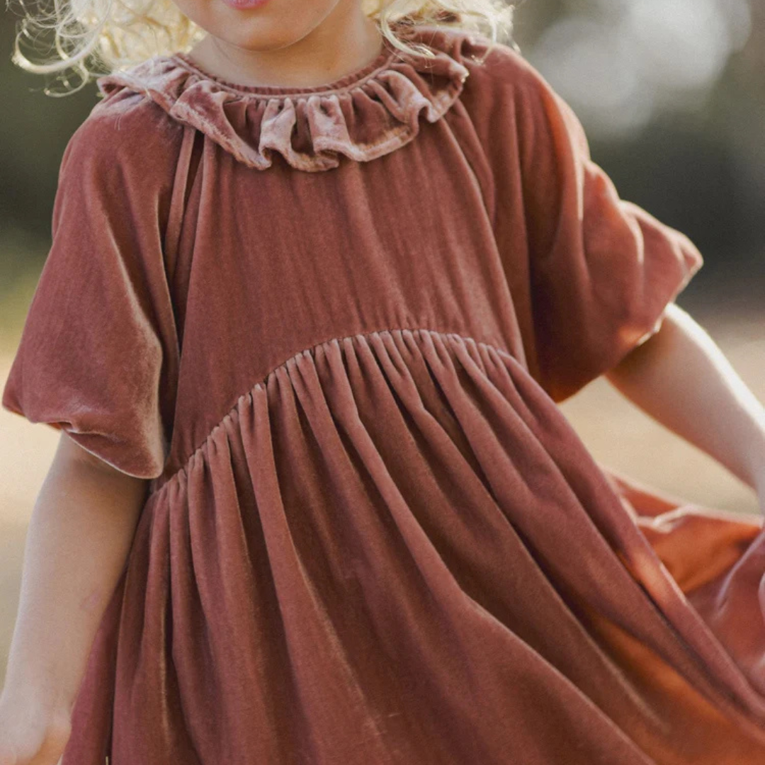 Robe Adeline poppy 2-3 ans | Noralee