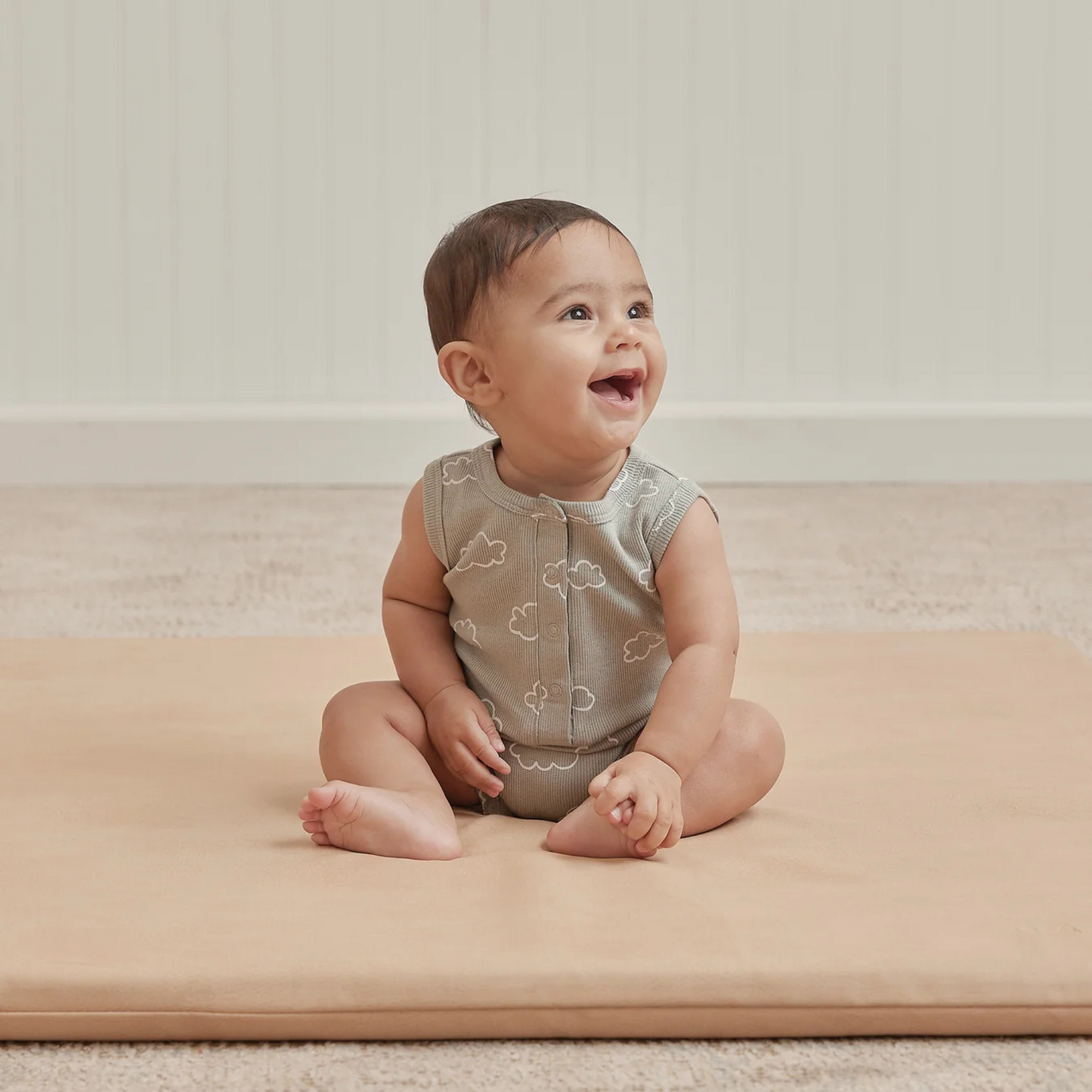 Romper Henley clouds 2-3 ans | Quincy Mae