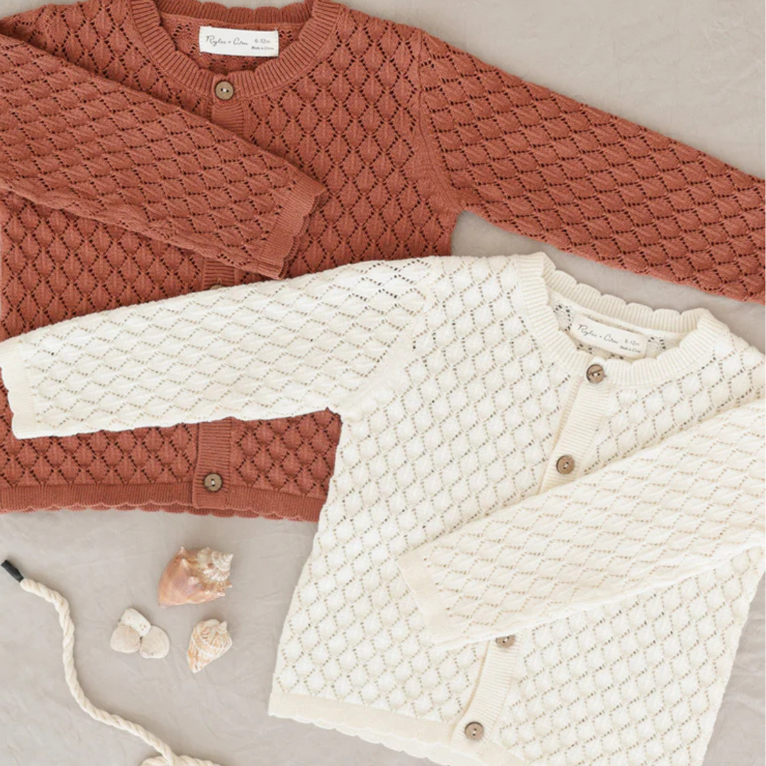Ella Poppy Cardigan | Rylee + Cru
