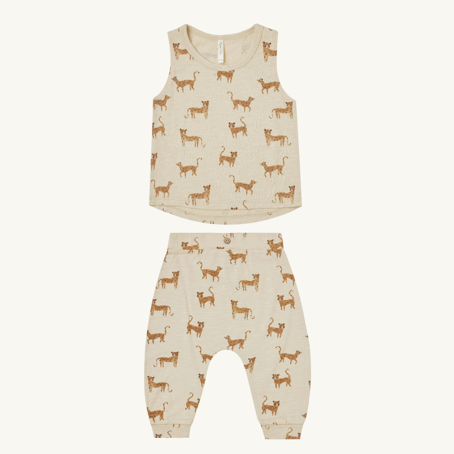 Ensemble cheetah 18-24 mois | Rylee + Cru
