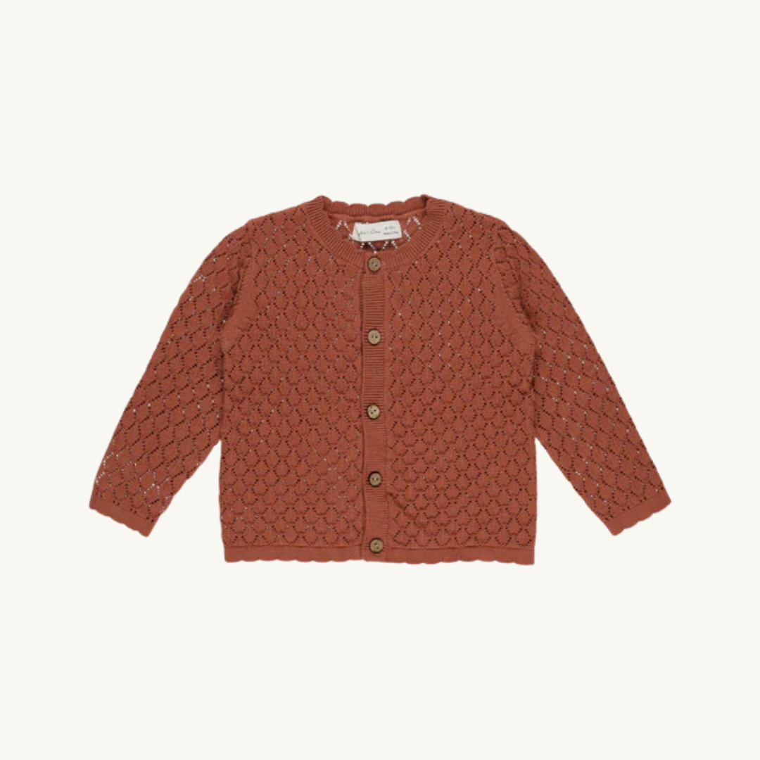 Cardigan crochet Poppy 18-24 mois | Rylee + Cru