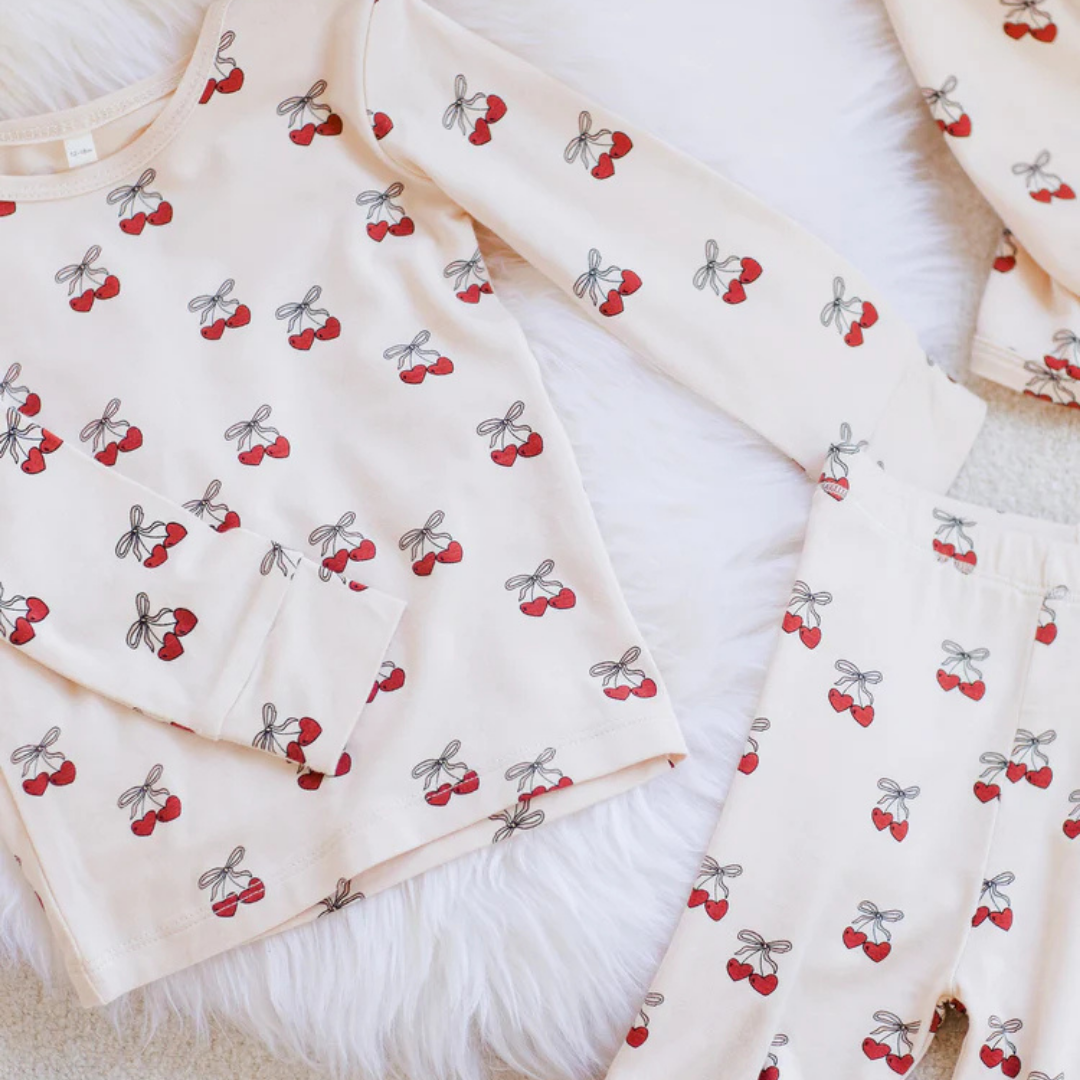 Pyjama bambou 2 pièces Mon amour | Quincy Mae