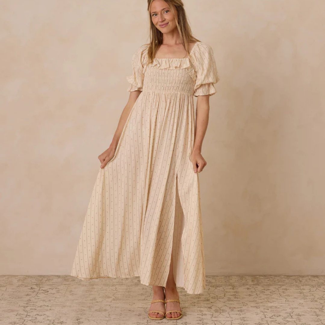 Robe Birdie Victorian stripes | Noralee