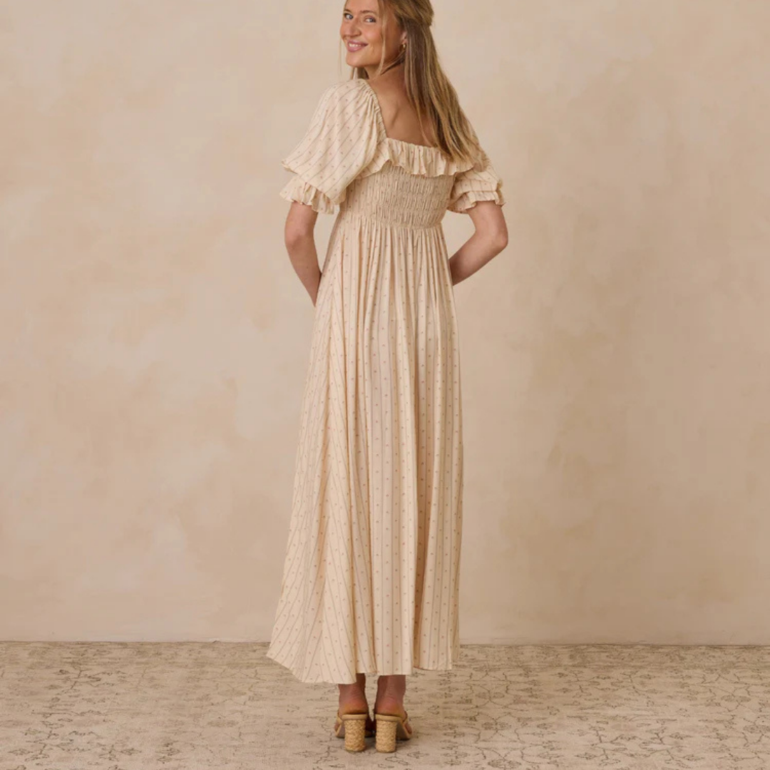 Robe Birdie Victorian stripes | Noralee
