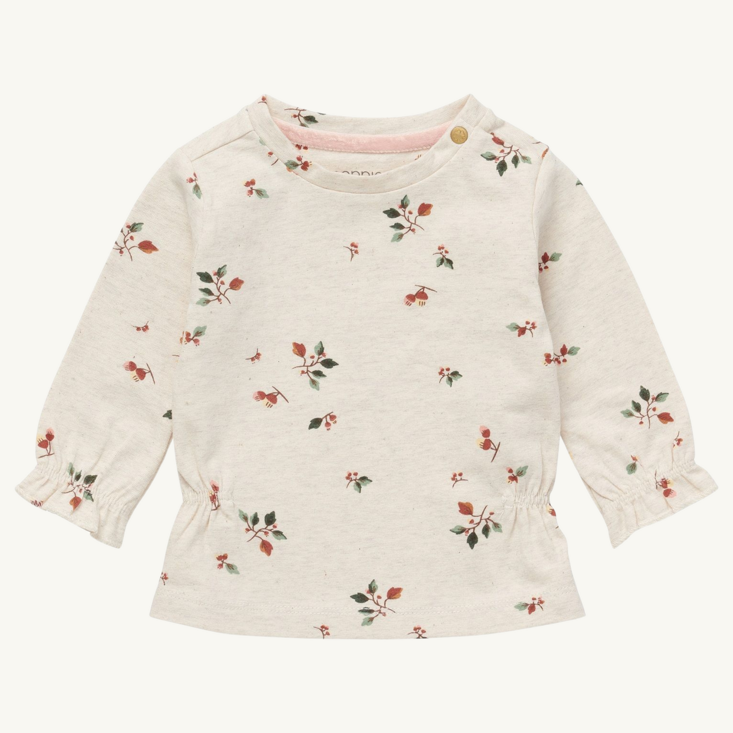 Ensemble imprimé floral bourgogne | Noppies