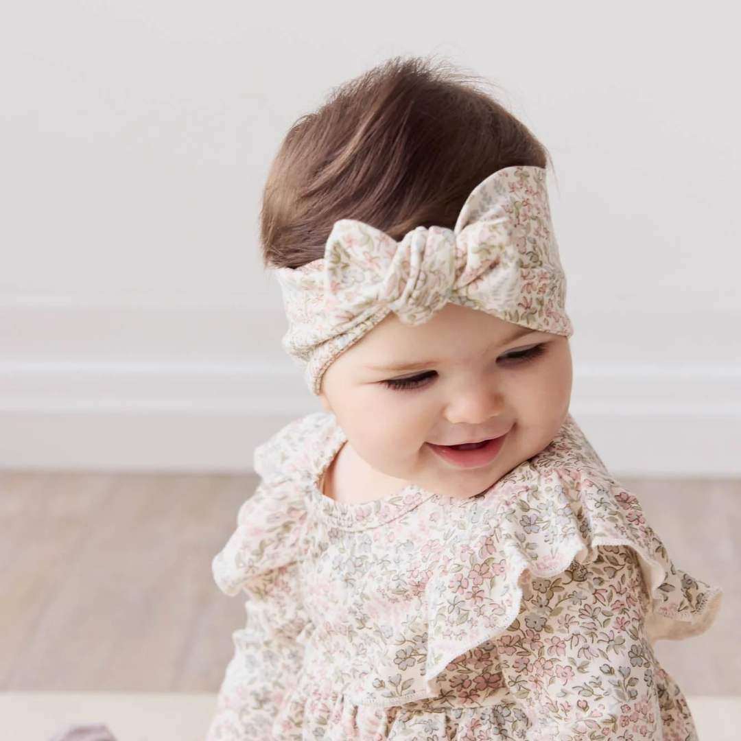 Bandeau de coton bio April Glacier | Jamie Kay