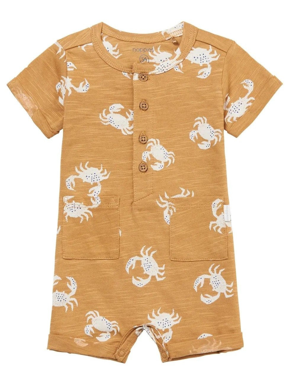 Short-sleeved crab jumpsuit | Noppies