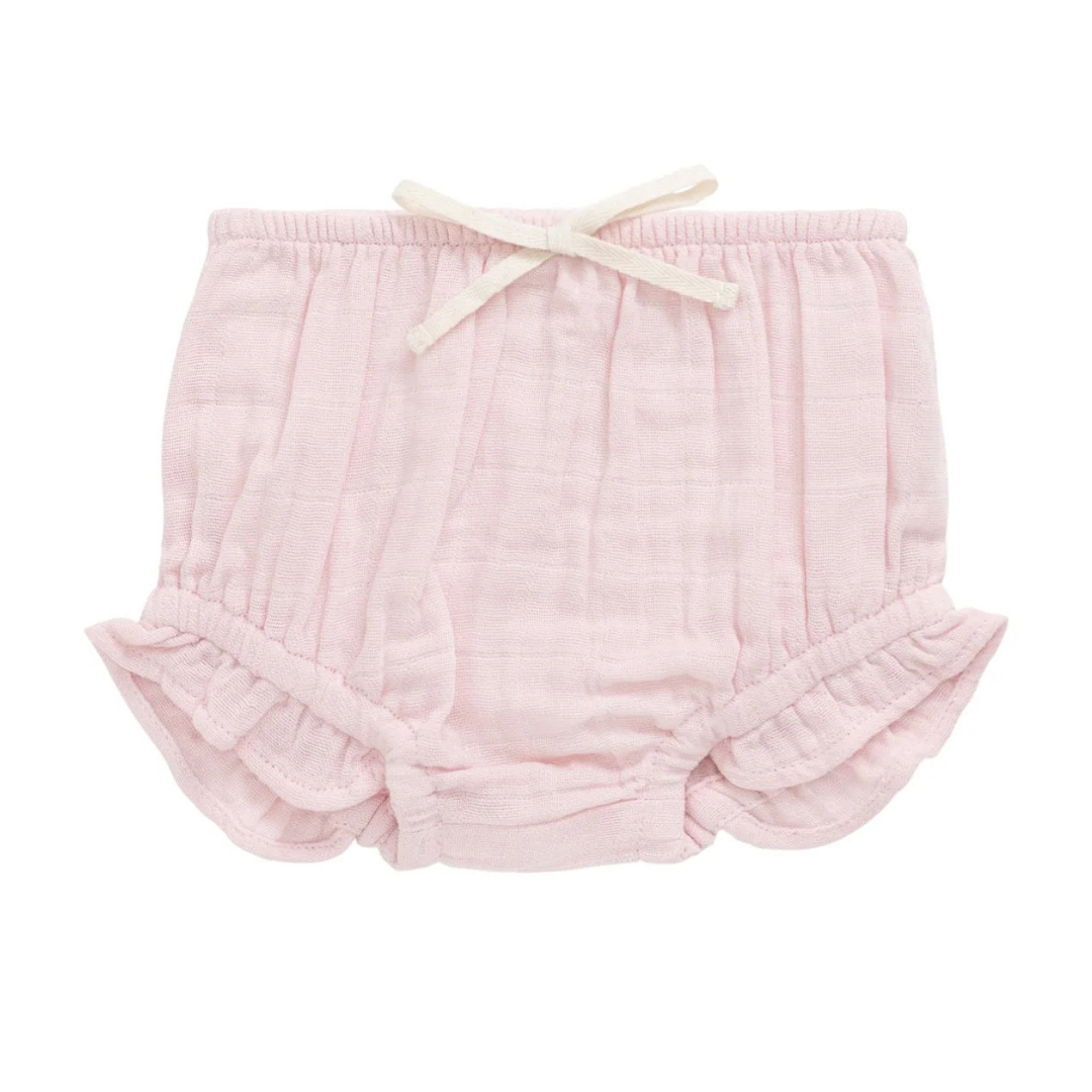 Muslin Frill Poppy Bloomers | Jamie Kay