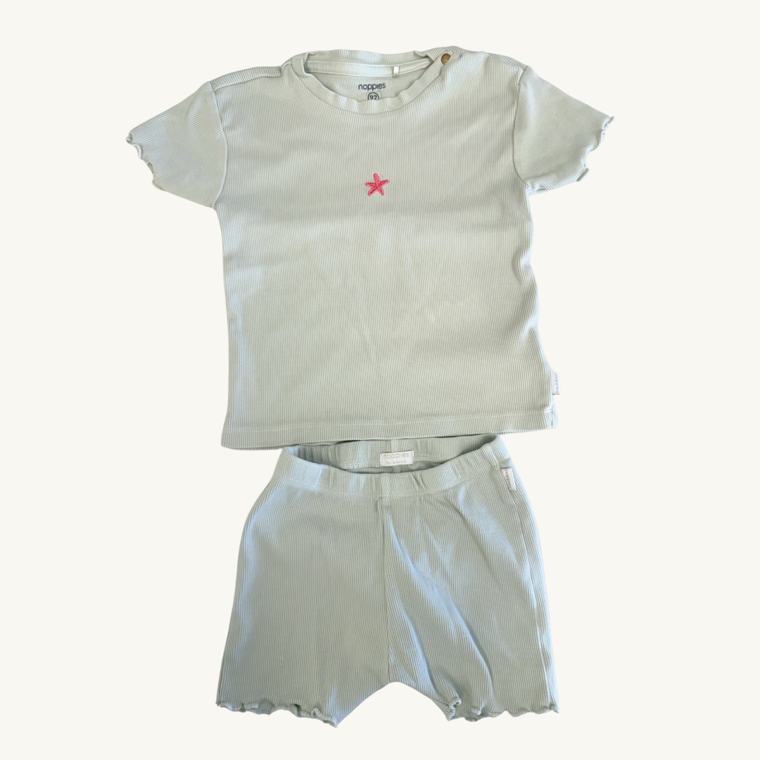 SH | Ribbed set Noppies 18-24M