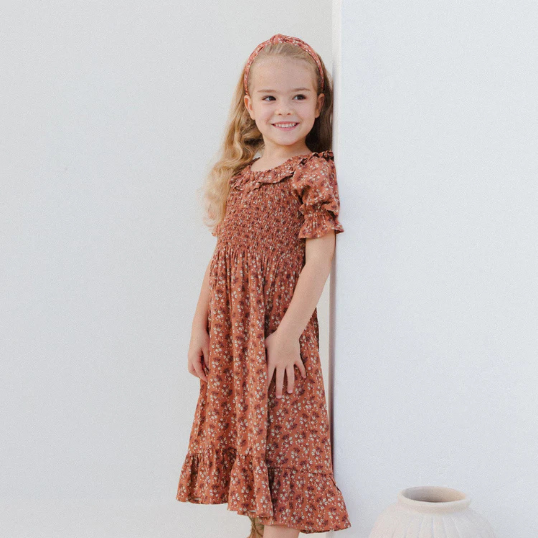 Lexi Red Floral Dress | Rylee + Cru