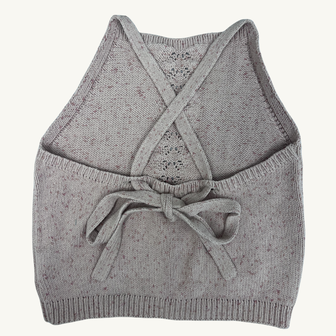 SH | JK knit speckled top 6Y