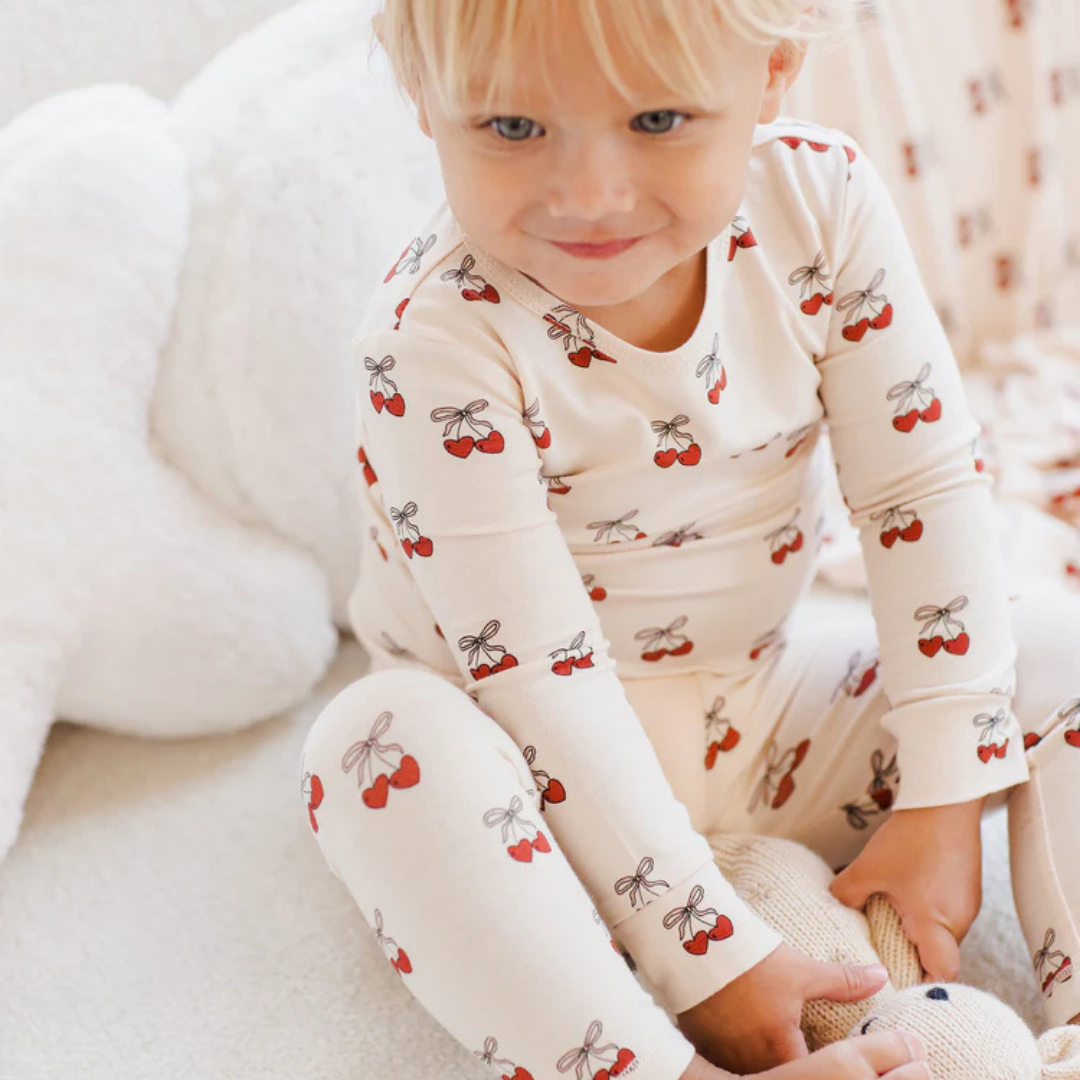 Pyjama bambou 2 pièces Mon amour | Quincy Mae