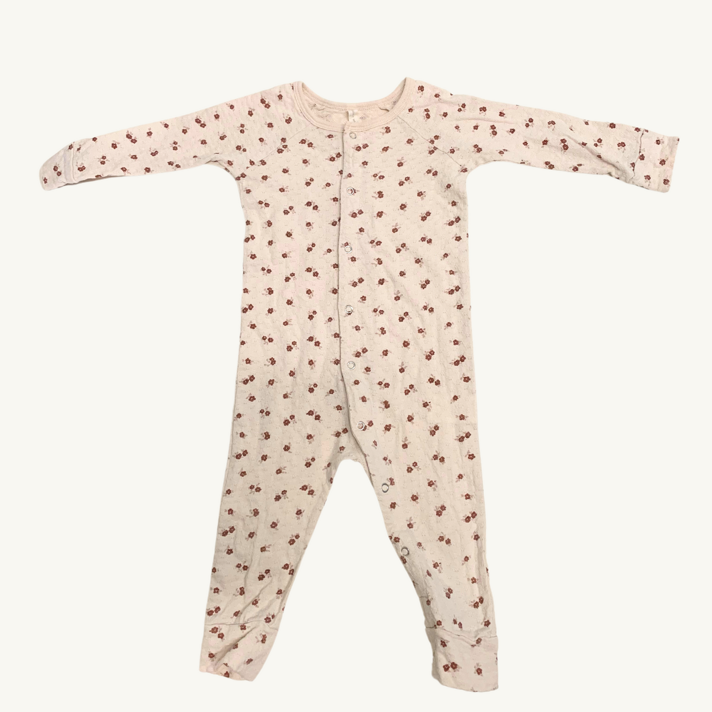 SM | Combinaison Quincy Mae pointelle floral 6-12 mois