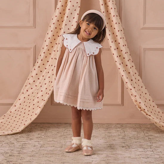 Florence Dress Petal Stripe | Noralee