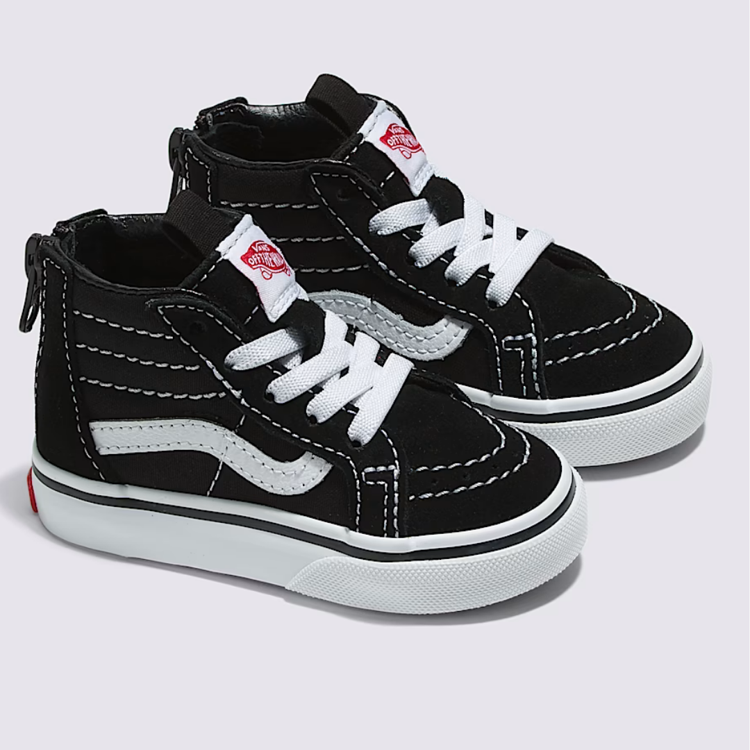 Vans SK8 HI Zip noir pour petit enfant