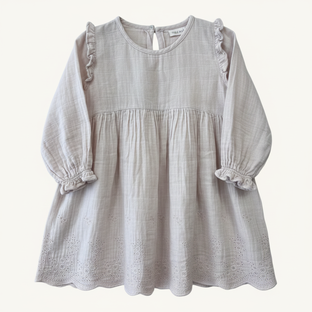 SH | JK Muslin soft pink dress 3Y
