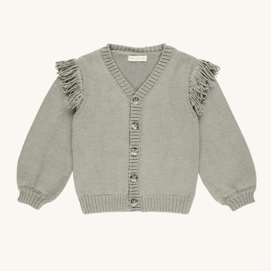 Cardigan à franges Lauren | Rylee + cru