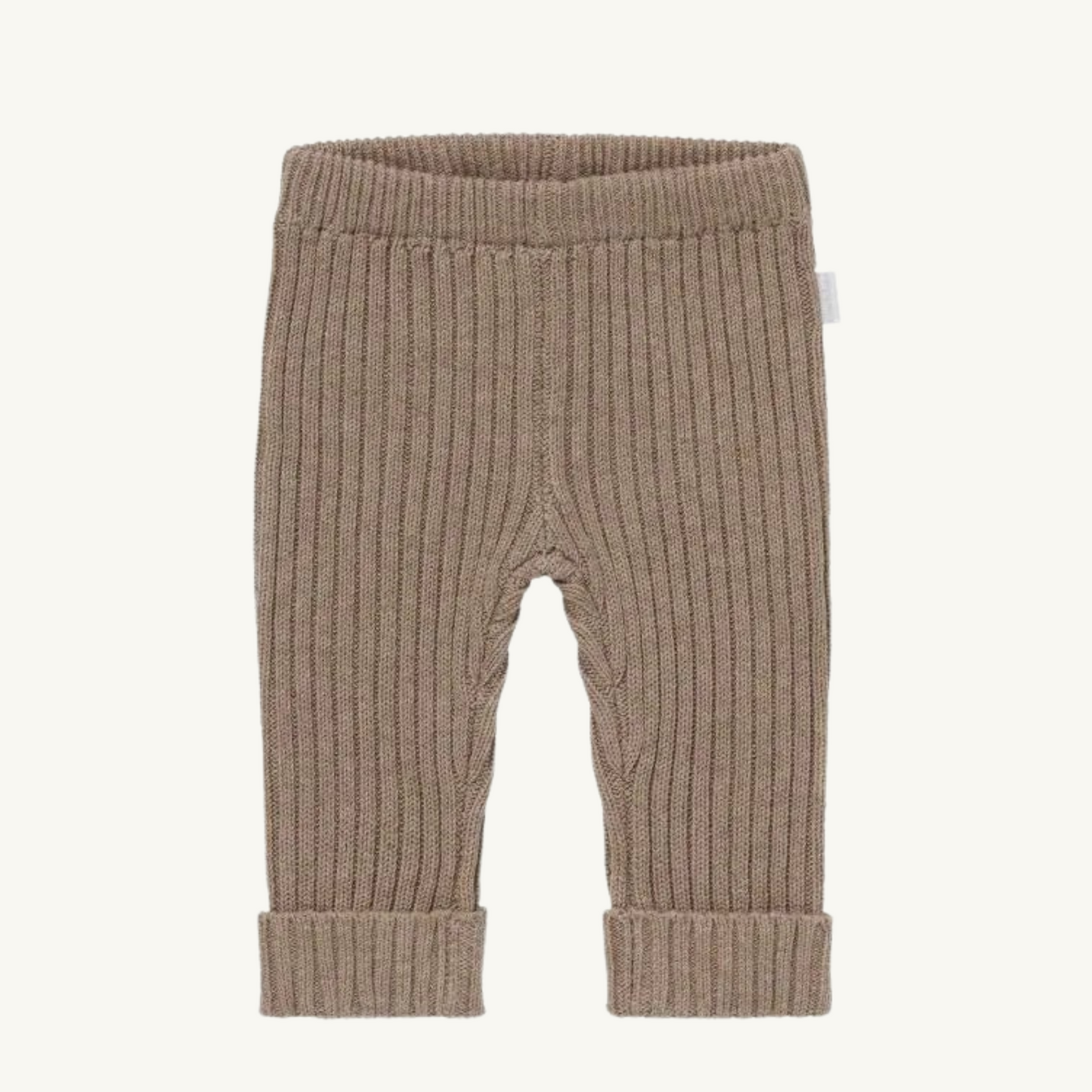 Pantalon de tricot taupe | Noppies