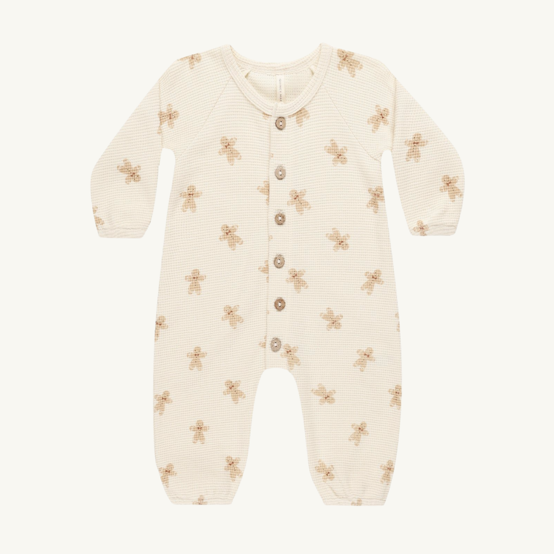Jumpsuit gaufré pain d’épices | Quincy Mae